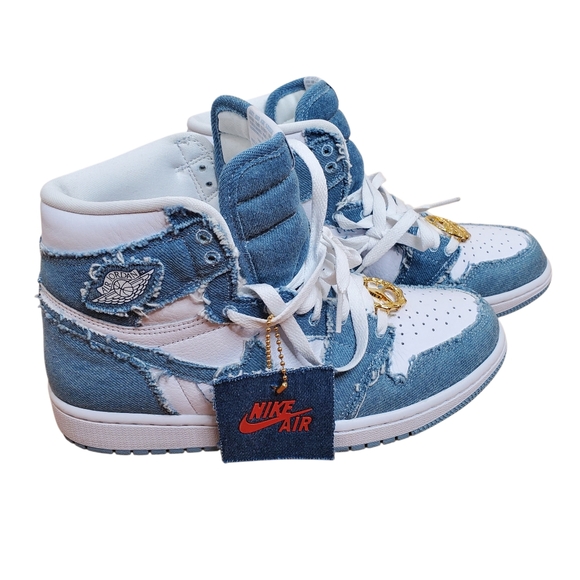 Jordan Shoes - Air Jordan 1 Retro High OG Denim Womens Sneaker DM9036-104